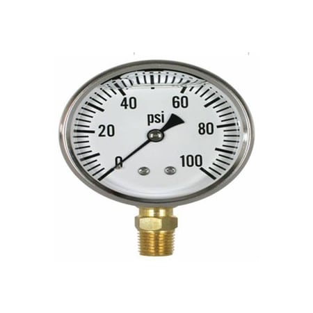 85.300.100 2.5 In. Glycerin Gauge